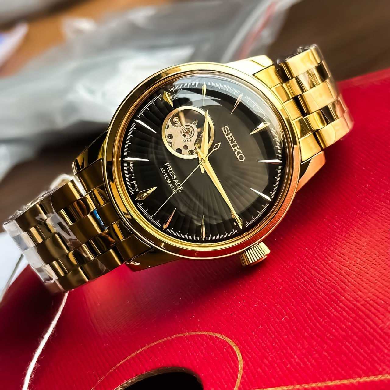 Ynf Brass KESH595 Seiko Presage Mens Jewellery Wholesale Mens Automatic & Mechanical Watches Manufacturer - Jewellery Export