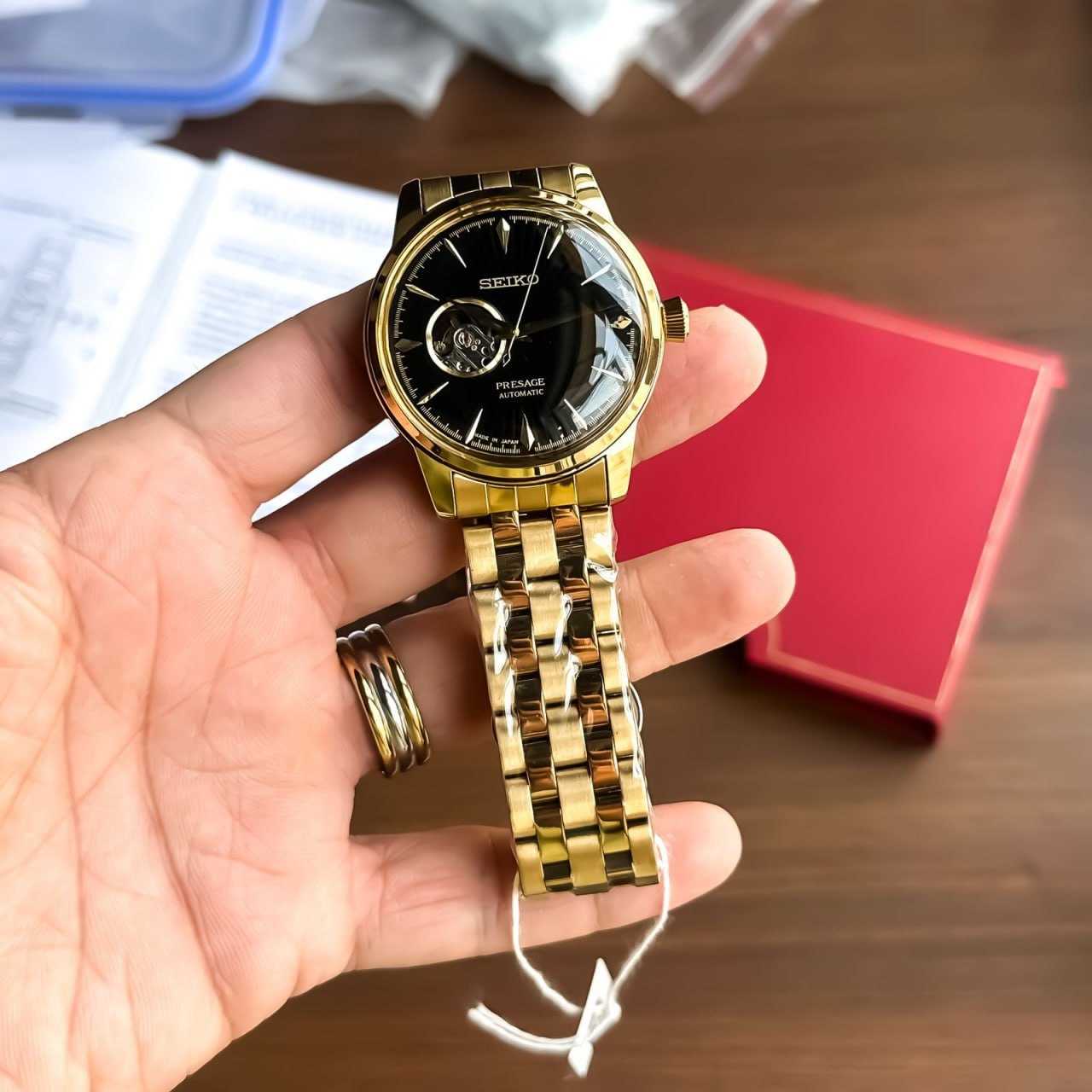 Ynf Brass KESH595 Seiko Presage Mens Jewellery Wholesale Mens Automatic & Mechanical Watches Manufacturer - Jewellery Export