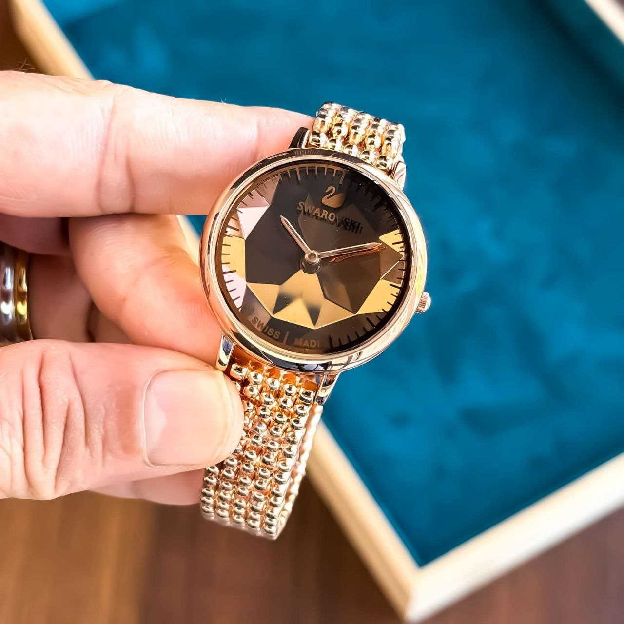 Ynf Brass KESH595 Swarovski Womens Jewellery Wholesale Traditional Watches Manufacturer - Jewellery Export