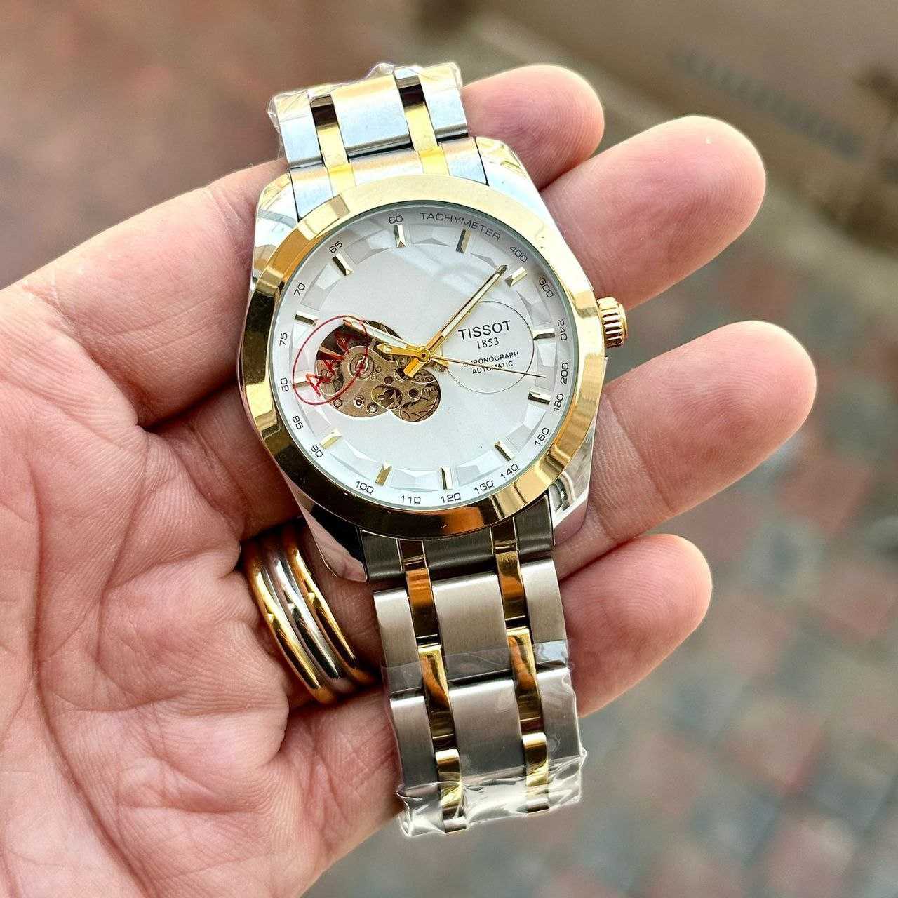 Ynf Brass KESH595 Tissot Swiss Mens Jewellery Wholesale Mens Luxury & Designer Watches Manufacturer - Jewellery Export