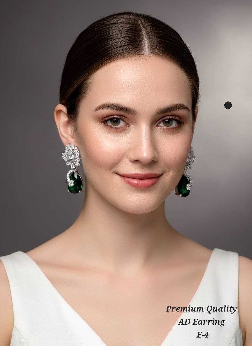 Ynf Fancy KESH193 1 Womens Jewellery Wholesale Fancy Earrings Costume Earring Artificial Diamond Earrings Manufacturer - Jewellery Export