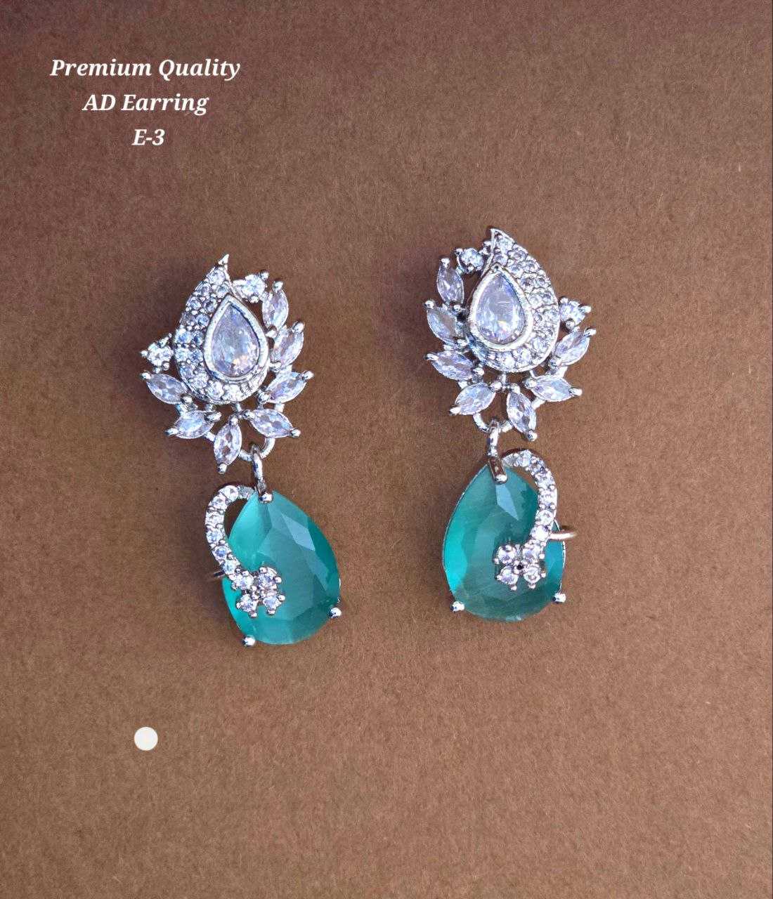 Ynf Fancy KESH193 1 Womens Jewellery Wholesale Fancy Earrings Costume Earring Artificial Diamond Earrings Manufacturer - Jewellery Export