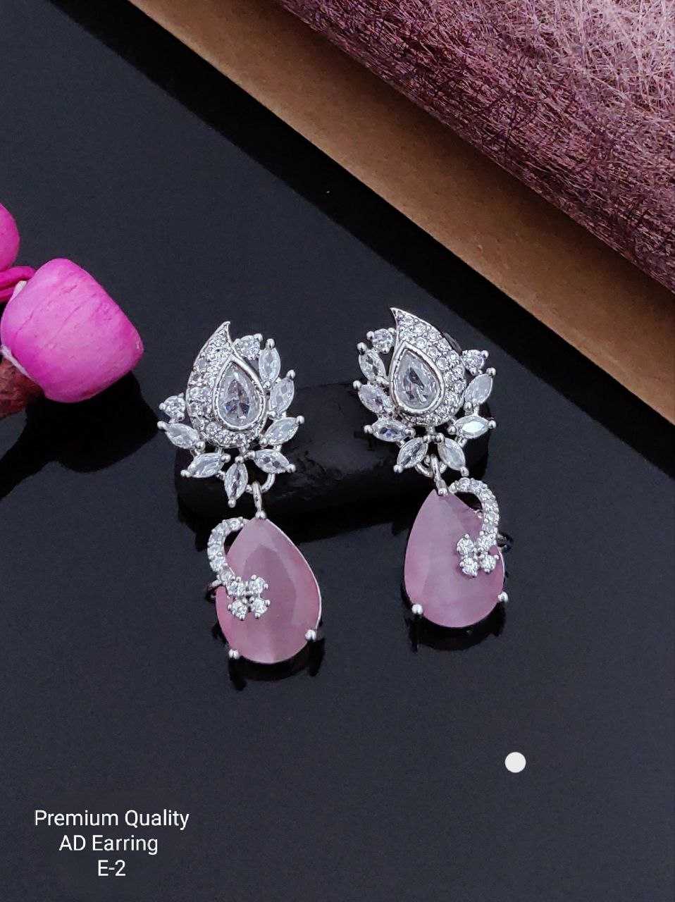 Ynf Fancy KESH193 1 Womens Jewellery Wholesale Fancy Earrings Costume Earring Artificial Diamond Earrings Manufacturer - Jewellery Export