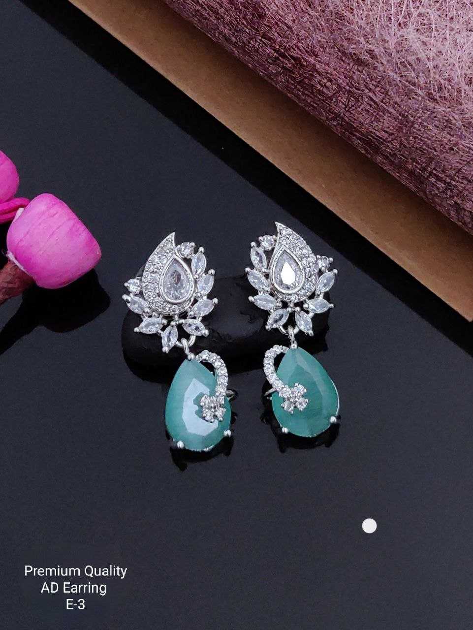 Ynf Fancy KESH193 1 Womens Jewellery Wholesale Fancy Earrings Costume Earring Artificial Diamond Earrings Manufacturer - Jewellery Export