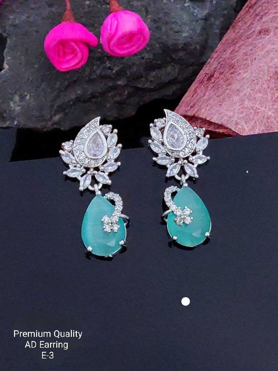 Ynf Fancy KESH193 1 Womens Jewellery Wholesale Fancy Earrings Costume Earring Artificial Diamond Earrings Manufacturer - Jewellery Export