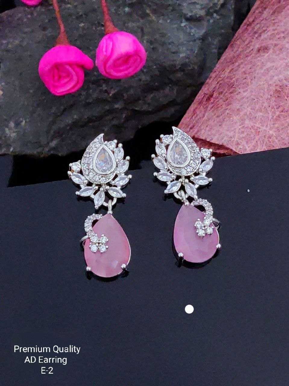 Ynf Fancy KESH193 1 Womens Jewellery Wholesale Fancy Earrings Costume Earring Artificial Diamond Earrings Manufacturer - Jewellery Export