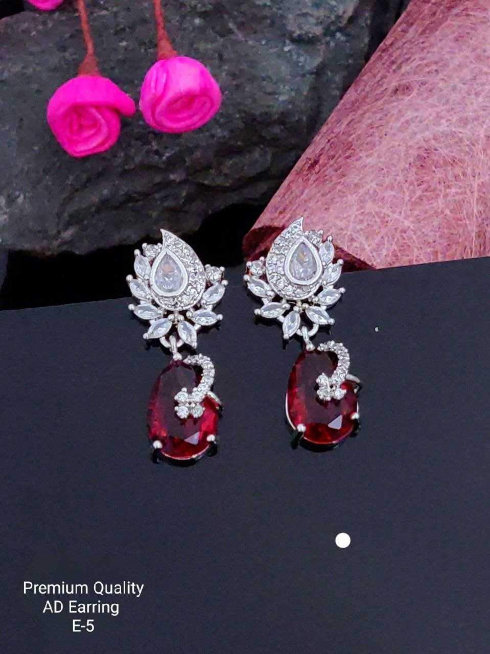 Ynf Fancy KESH193 1 Womens Jewellery Wholesale Fancy Earrings Costume Earring Artificial Diamond Earrings Manufacturer - Jewellery Export