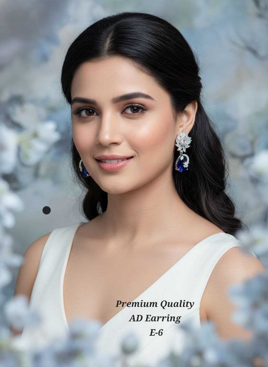 Ynf Fancy KESH193 1 Womens Jewellery Wholesale Fancy Earrings Costume Earring Artificial Diamond Earrings Manufacturer - Jewellery Export