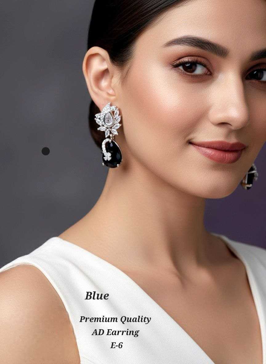 Ynf Fancy KESH193 1 Womens Jewellery Wholesale Fancy Earrings Costume Earring Artificial Diamond Earrings Manufacturer - Jewellery Export