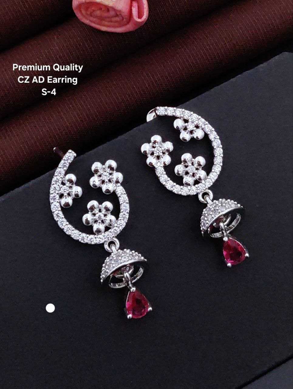 Ynf Fancy KESH193 1 Womens Jewellery Wholesale Fancy Earrings Jhumka Earrings Earrings With Stones Manufacturer - Jewellery Export
