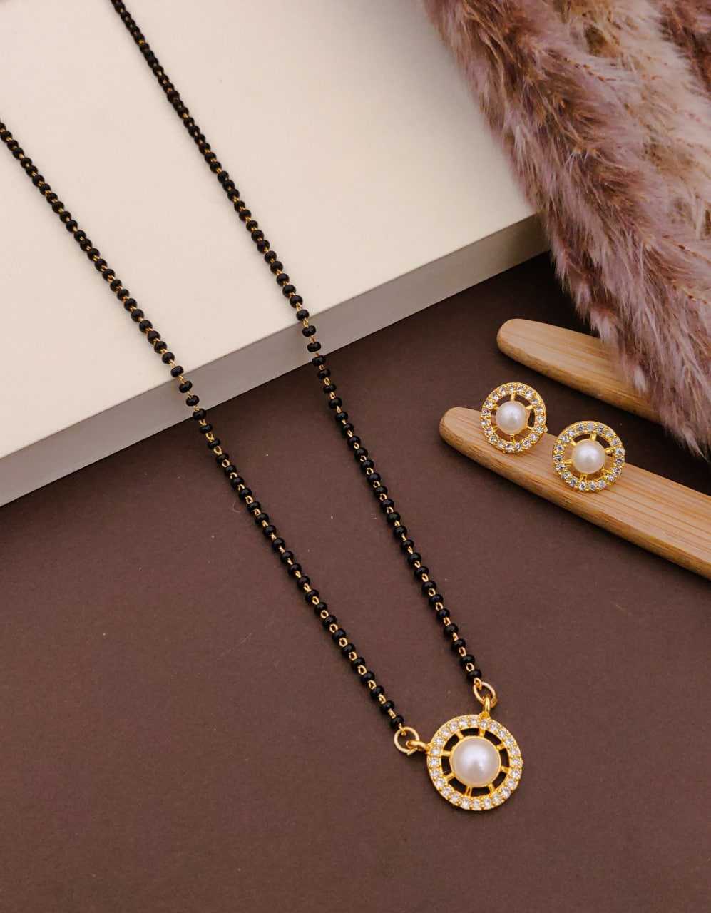 Ynf Gold Plated KESH191 126 Womens Jewellery Festive Collections Wholesale Mangalsutras Gold Plated Jewelry Party Wear Jewelry Manufacturer - Jewellery Export