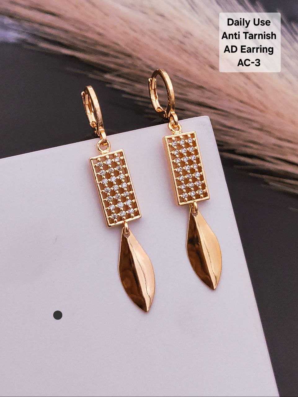 Ynf Gold Plated KESH193 114 Womens Jewellery Festive Collections Wholesale Fancy Earrings Stud Earrings Party Wear Jewelry Manufacturer - Jewellery Export