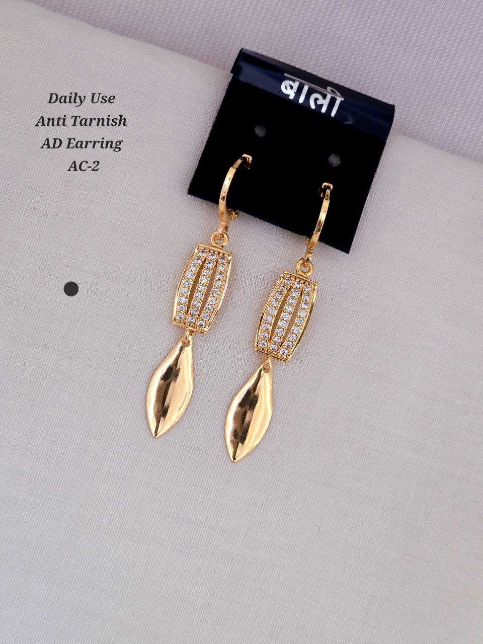 Ynf Gold Plated KESH193 114 Womens Jewellery Festive Collections Wholesale Fancy Earrings Stud Earrings Party Wear Jewelry Manufacturer - Jewellery Export