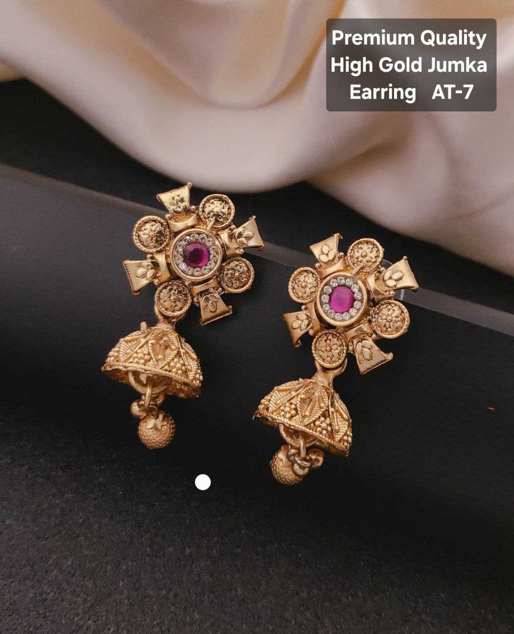 Ynf Gold Plated KESH193 115 Womens Jewellery Festive Collections Wholesale Jhumka Earrings Party Wear Jewelry Artificial Jhumkas Manufacturer - Jewellery Export