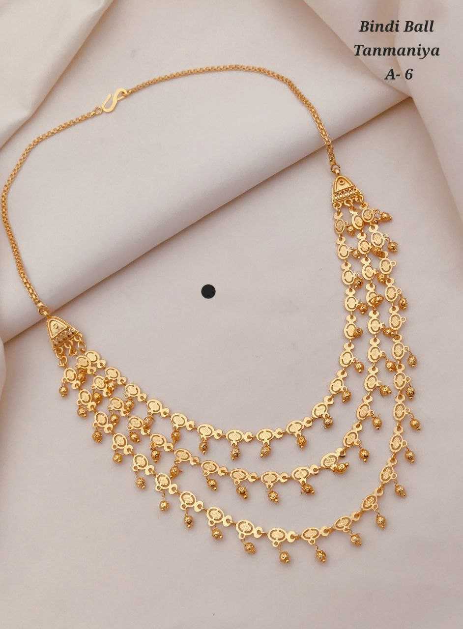 Ynf Gold Plated KESH193 125 Womens Jewellery Festive Collections Wholesale Golden Necklace Set Gold Plated Jewelry Party Wear Jewelry Manufacturer - Jewellery Export