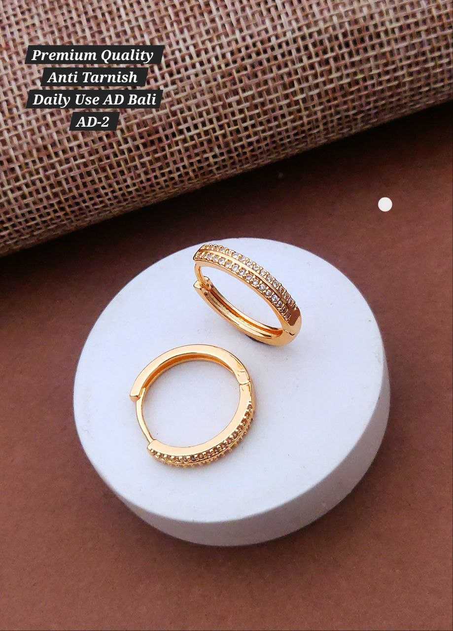 Ynf Rose Gold KESH193 113 Womens Jewellery Festive Collections Wholesale Fancy Earrings AD Diamond Earring Gold Plated Jewelry Manufacturer - Jewellery Export