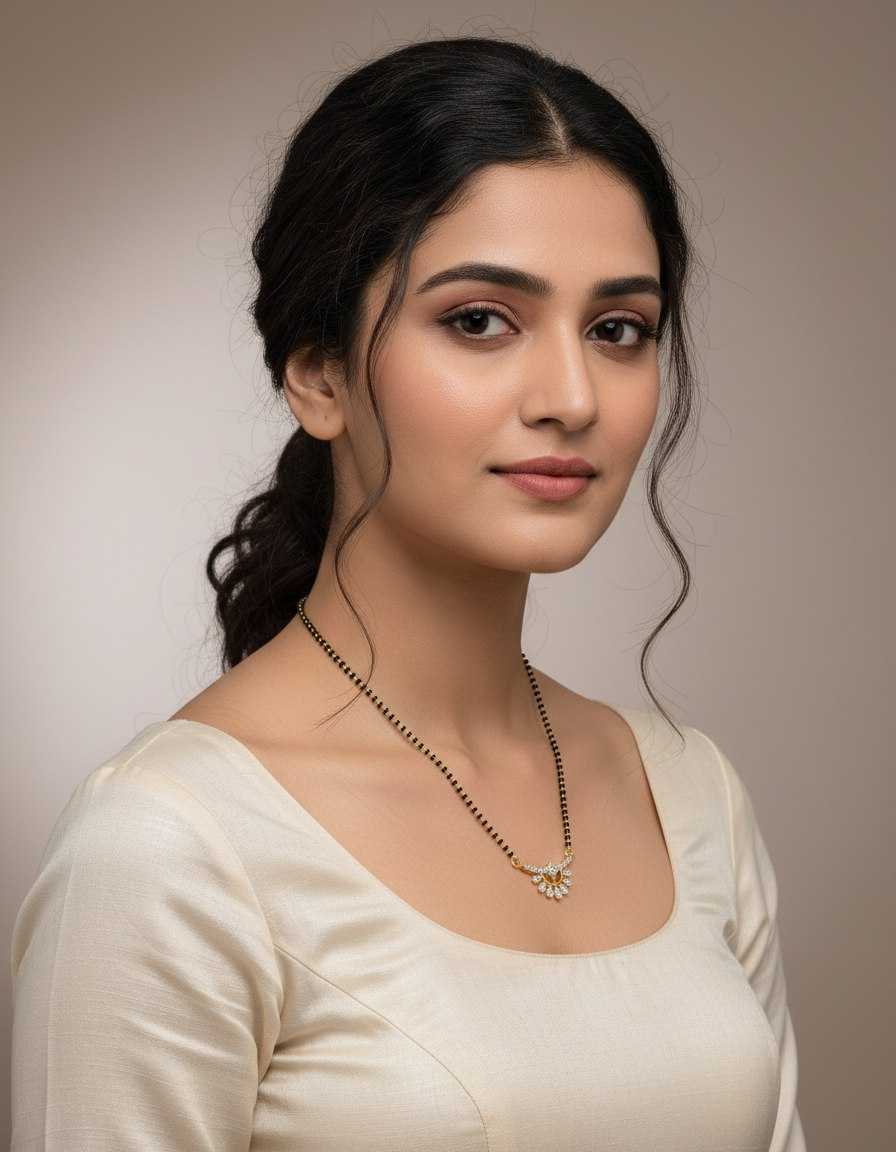 Ynf Silver Plated KESH191 125 Womens Jewellery Festive Collections Wholesale Mangalsutras Silver Plated Jewelry Party Wear Jewelry Manufacturer - Jewellery Export