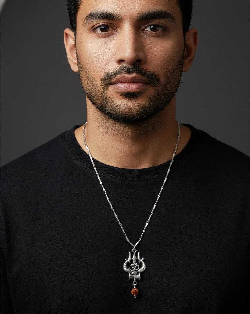 Ynf Alloy KESH191 141 Mens Jewellery Festive Collections Wholesale Pendants Chains With Pendants Fashion Jewelry For Men Manufacturer - Jewellery Export