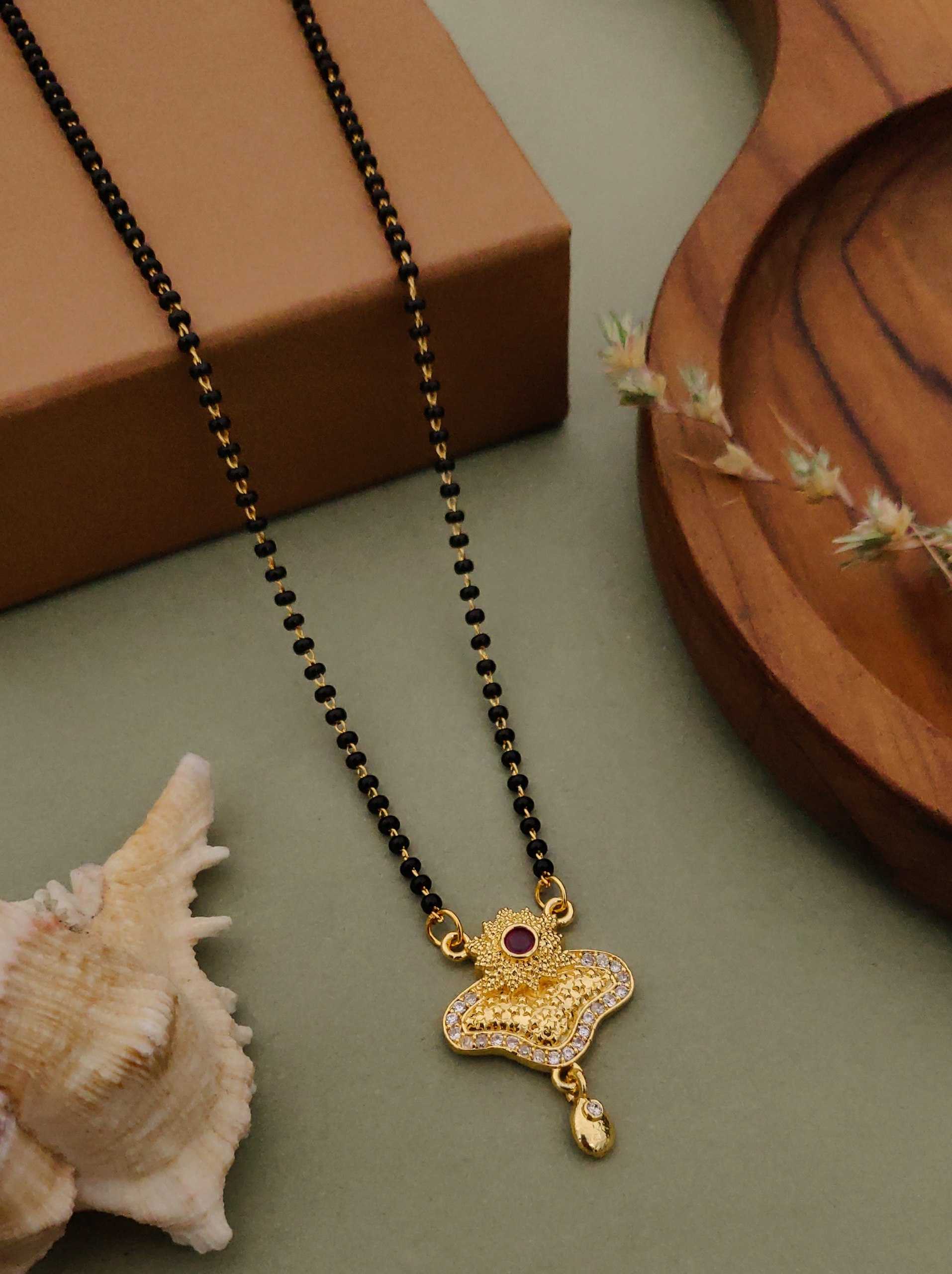 Ynf Brass KESH191 136 Womens Jewellery Festive Collections Wholesale Mangalsutras Traditional Jewelry Manufacturer - Jewellery Export