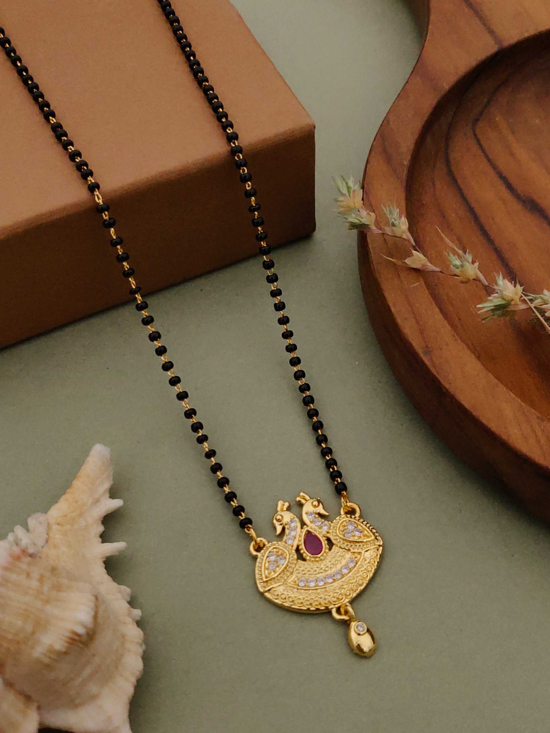 Ynf Brass KESH191 136 Womens Jewellery Festive Collections Wholesale Mangalsutras Traditional Jewelry Manufacturer - Jewellery Export