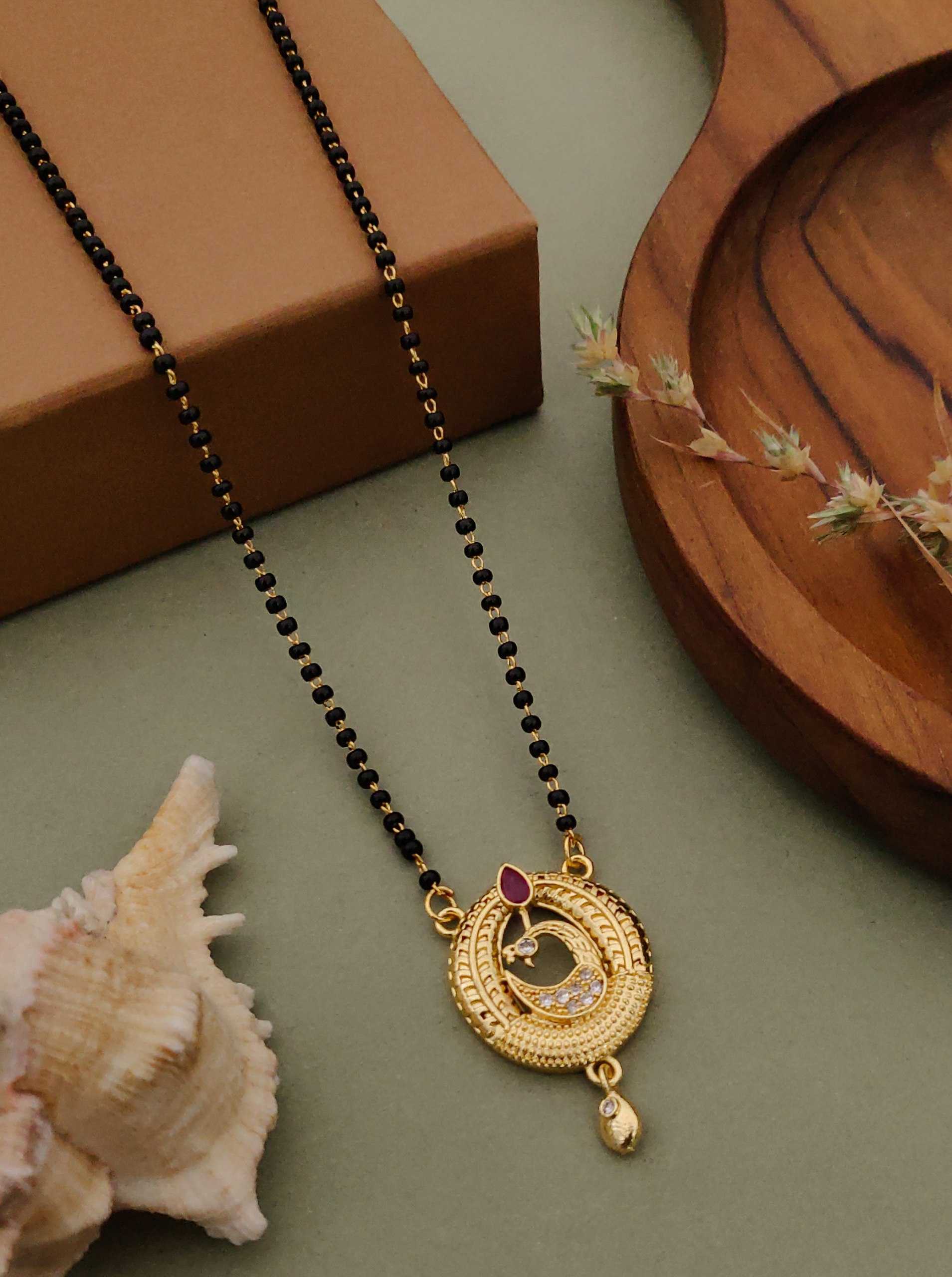 Ynf Brass KESH191 136 Womens Jewellery Festive Collections Wholesale Mangalsutras Traditional Jewelry Manufacturer - Jewellery Export