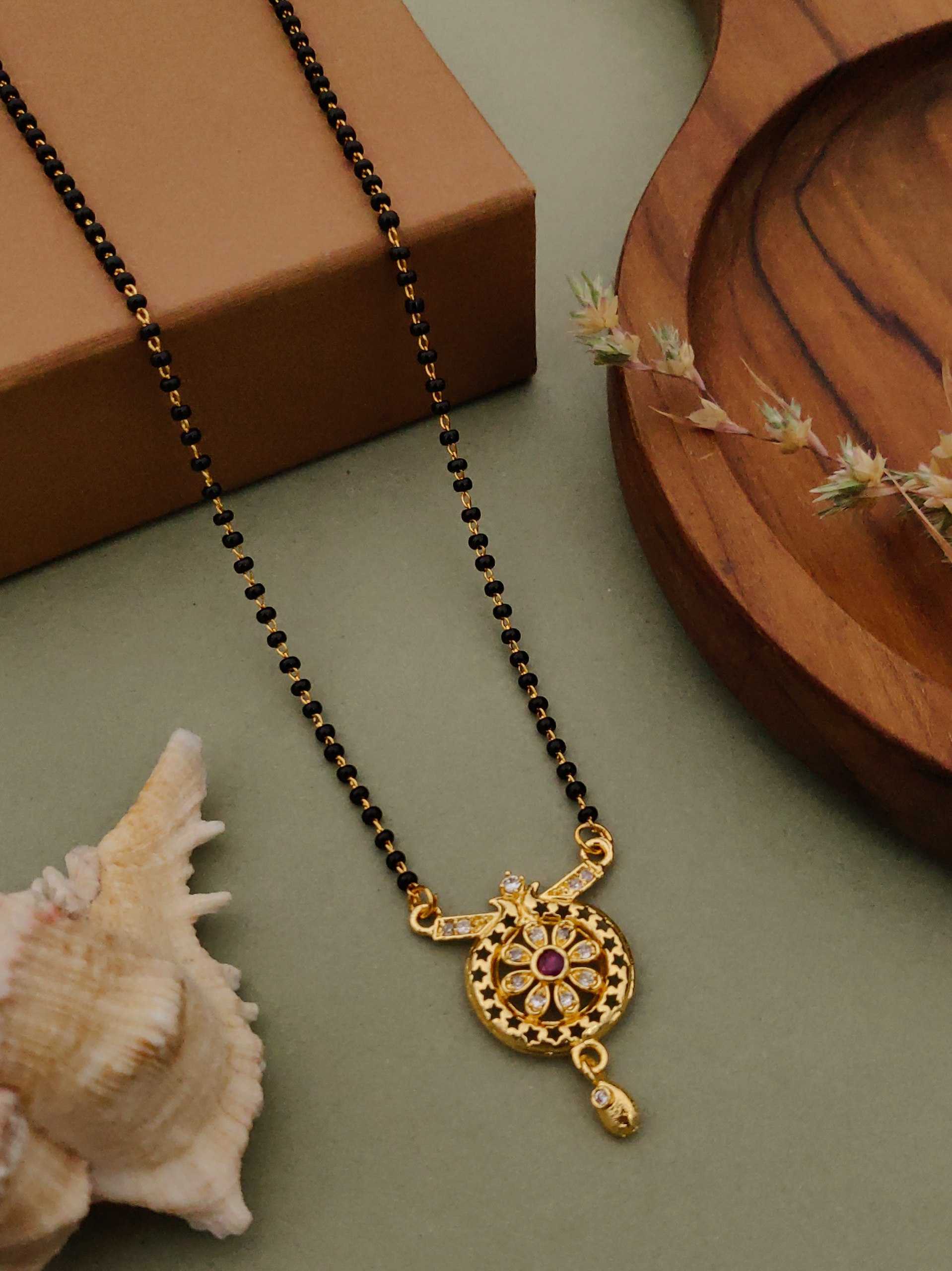 Ynf Brass KESH191 136 Womens Jewellery Festive Collections Wholesale Mangalsutras Traditional Jewelry Manufacturer - Jewellery Export