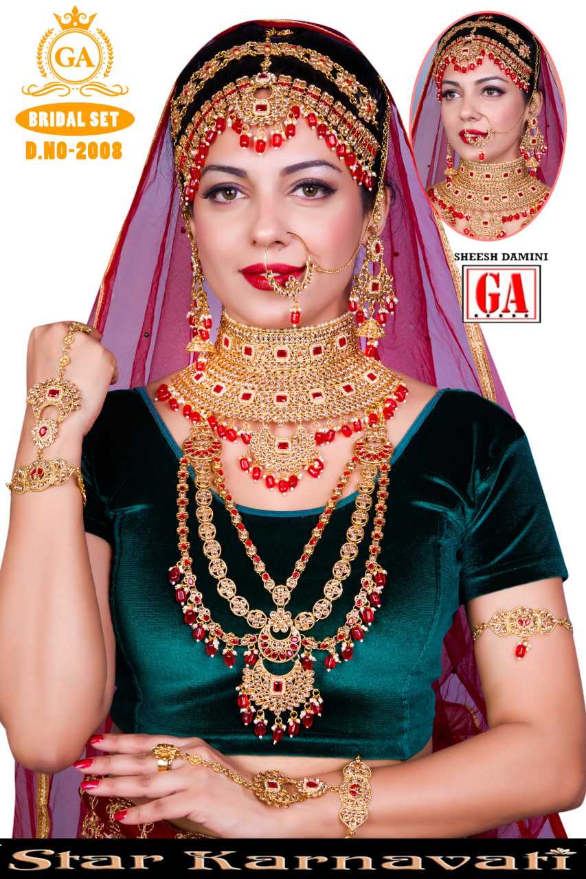 Ynf Brass KESH494 1 Womens Jewellery Wholesale Fancy Earrings Kundan Necklace Set Bridal Jewelry Sets Manufacturer - Jewellery Export