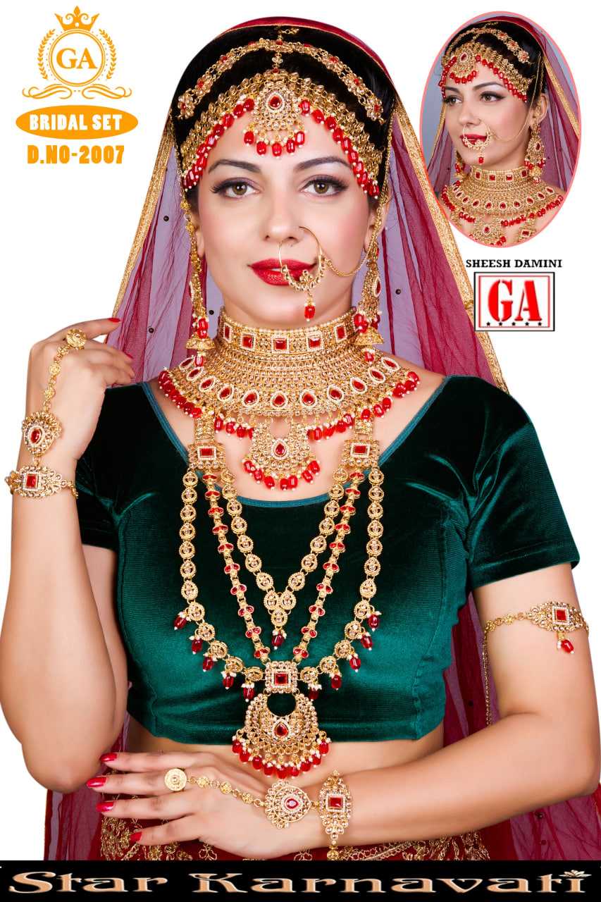 Ynf Brass KESH494 1 Womens Jewellery Wholesale Fancy Earrings Kundan Necklace Set Bridal Jewelry Sets Manufacturer - Jewellery Export