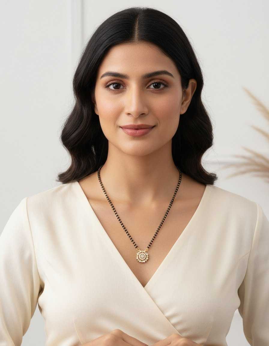 Ynf Fancy KESH191 MANGALSUTRA Womens Jewellery Wholesale Mangalsutras Antique Jewelry Traditional Jewelry Manufacturer - Jewellery Export