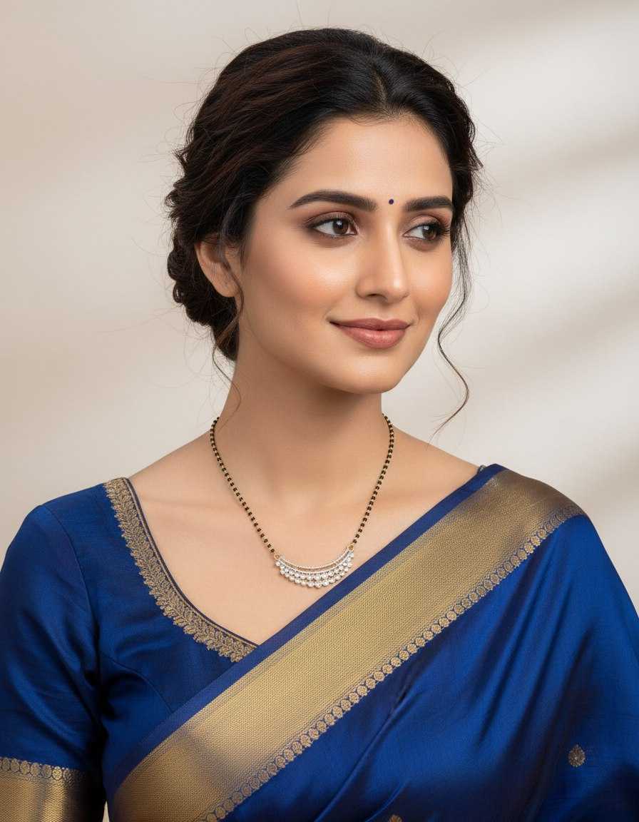 Ynf Fancy KESH191 MANGALSUTRA Womens Jewellery Wholesale Mangalsutras Artificial Bridal Jewelry Party Wear Jewelry Manufacturer - Jewellery Export