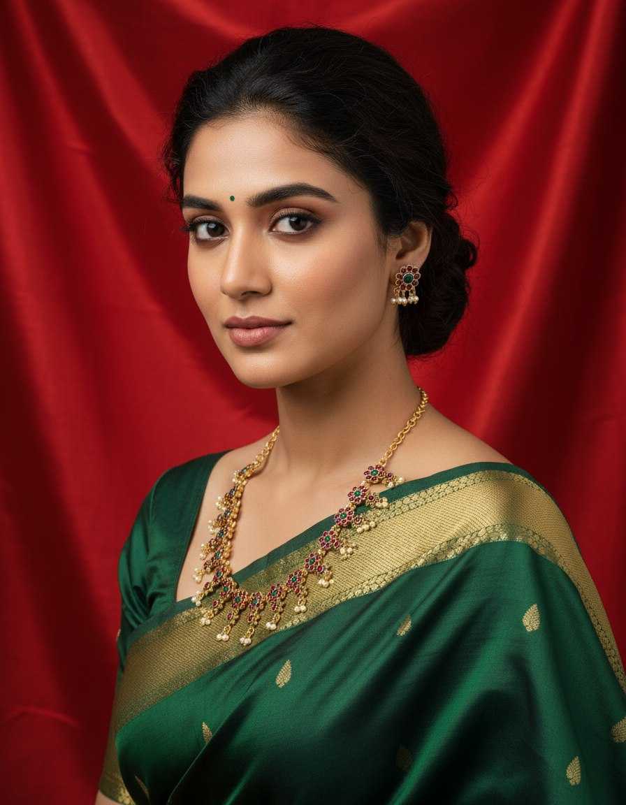 Ynf Fancy KESH191 NECKLACE SET Womens Jewellery Wholesale Necklaces Set Temple Jewelry South Indian Jewelry Manufacturer - Jewellery Export