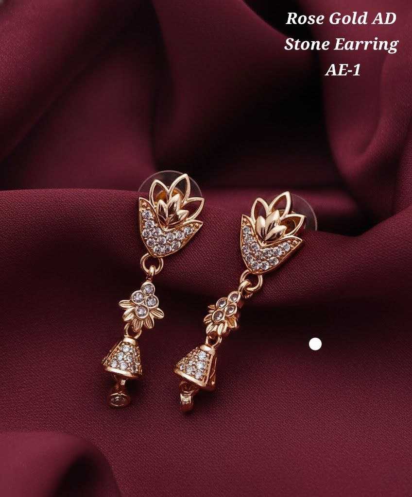 Ynf Fancy KESH193 EARRING Womens Jewellery Wholesale Fancy Earrings AD Diamond Earring Party Wear Jewelry Manufacturer - Jewellery Export