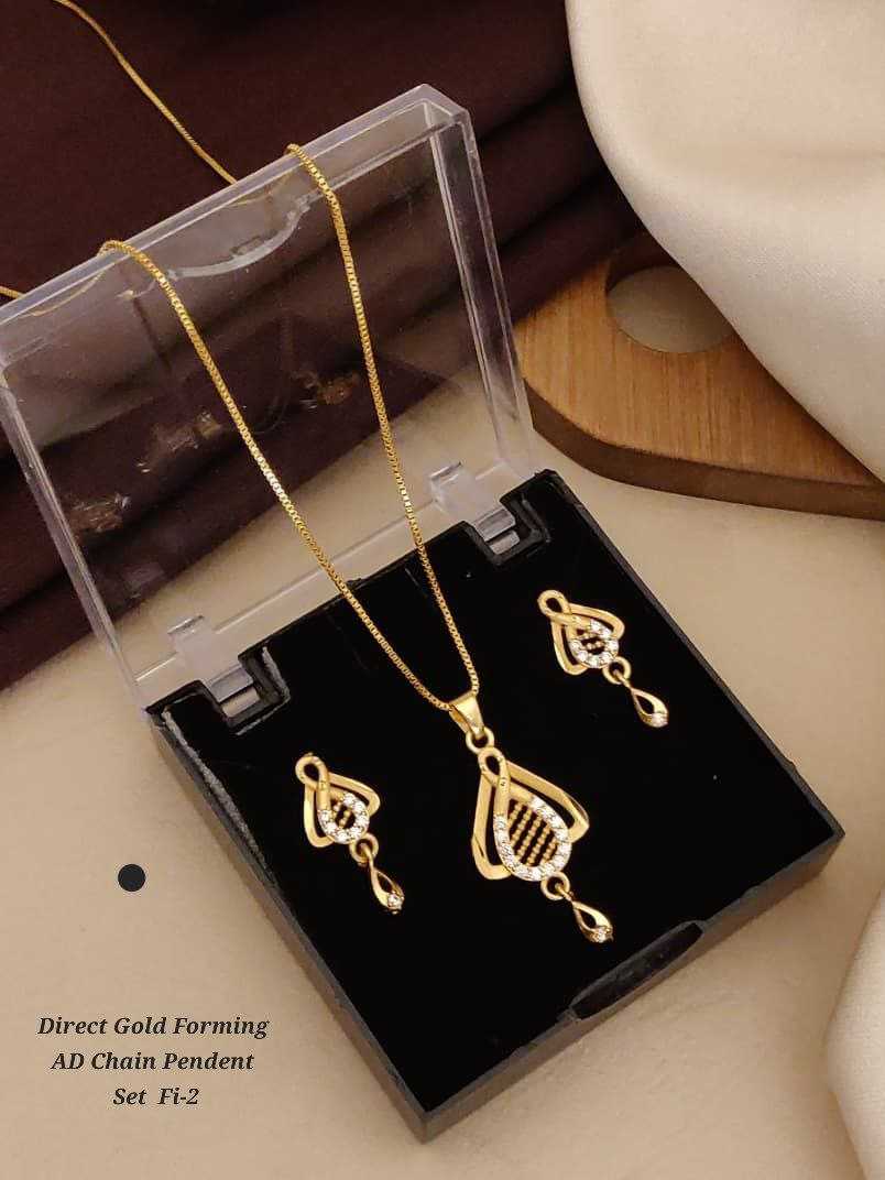 Ynf Fancy KESH193 PENDENT SET Womens Jewellery Wholesale Pendant Manufacturer - Jewellery Export