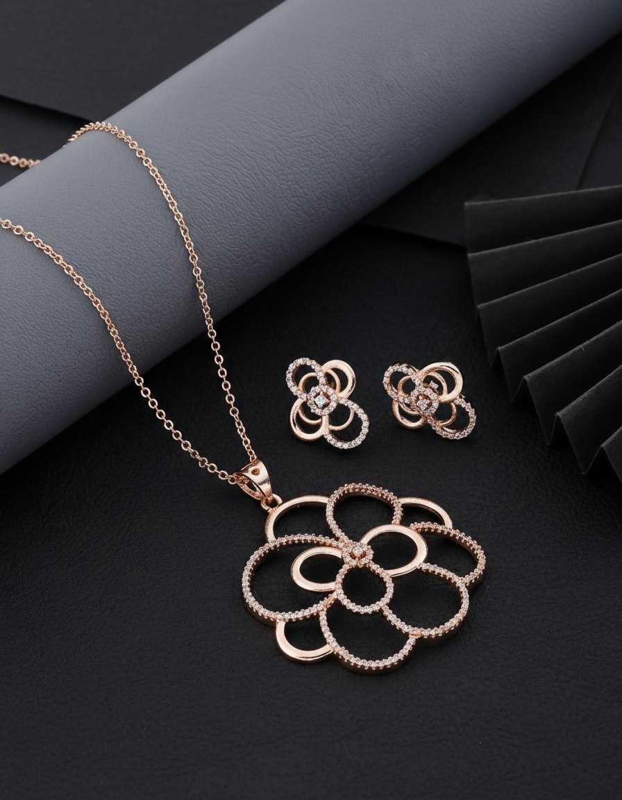 Ynf Brass KESH191 1 Womens Jewellery Wholesale Women Chain Pendant Temple Jewelry Manufacturer - Jewellery Export