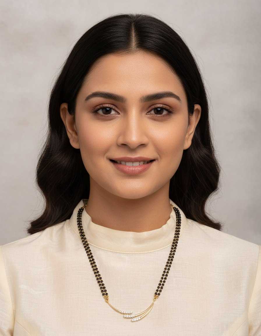 Ynf Brass KESH191 2 Womens Jewellery Wholesale Mangalsutras Fashion Pendant Stone Studded Jewelry Manufacturer - Jewellery Export