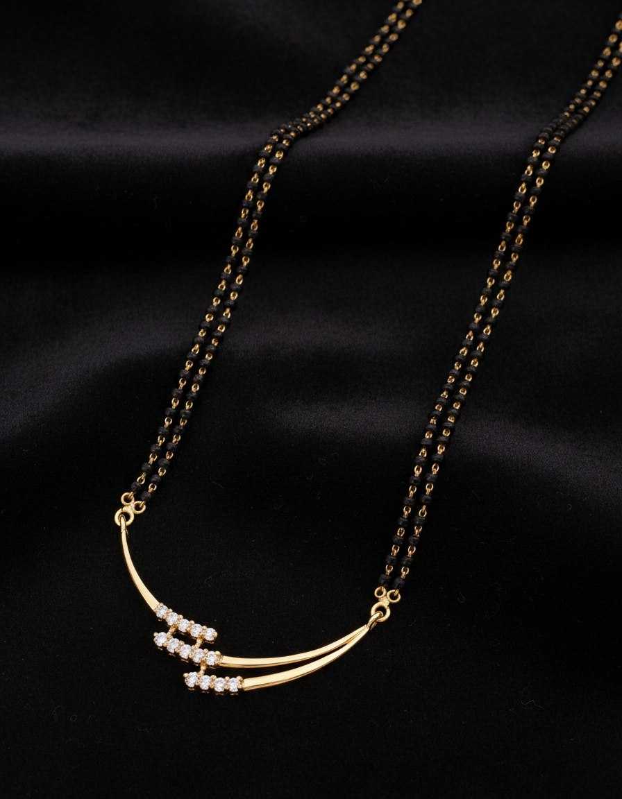 Ynf Brass KESH191 2 Womens Jewellery Wholesale Mangalsutras Fashion Pendant Stone Studded Jewelry Manufacturer - Jewellery Export