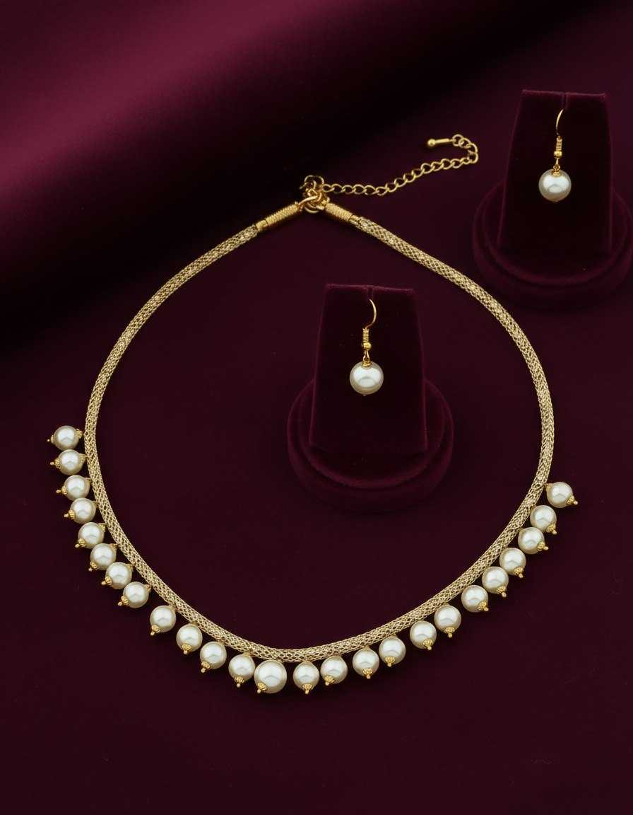 Ynf Brass KESH191 ATISH Womens Jewellery Wholesale Fancy Mala Necklaces Fashion Pendant Party Wear Jewelry Manufacturer - Jewellery Export