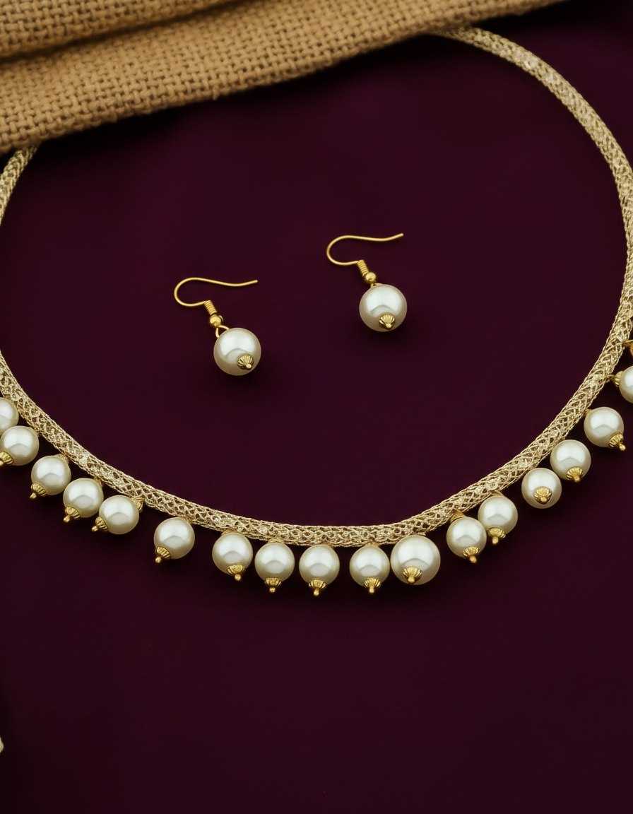 Ynf Brass KESH191 ATISH Womens Jewellery Wholesale Fancy Mala Necklaces Fashion Pendant Party Wear Jewelry Manufacturer - Jewellery Export