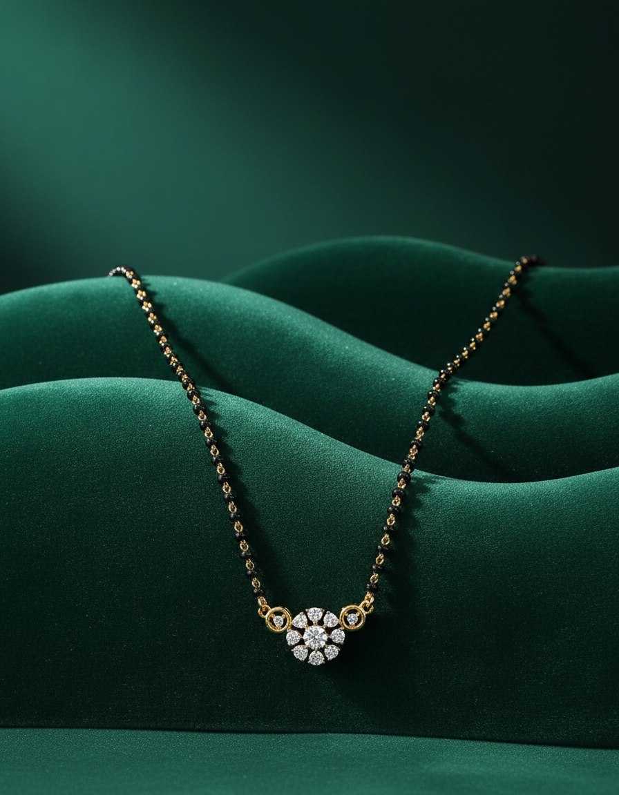 Ynf Brass KESH191 DHOOM Womens Jewellery Wholesale Mangalsutras Chain Pendant Set Designer Artificial Jewelry Manufacturer - Jewellery Export