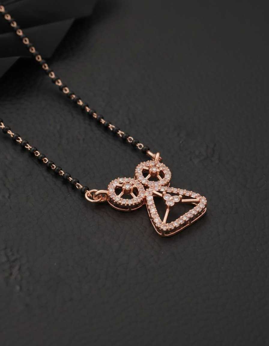 Ynf Brass KESH191 MAN Womens Jewellery Wholesale Mangalsutras Chain Pendant Set Party Wear Jewelry Manufacturer - Jewellery Export