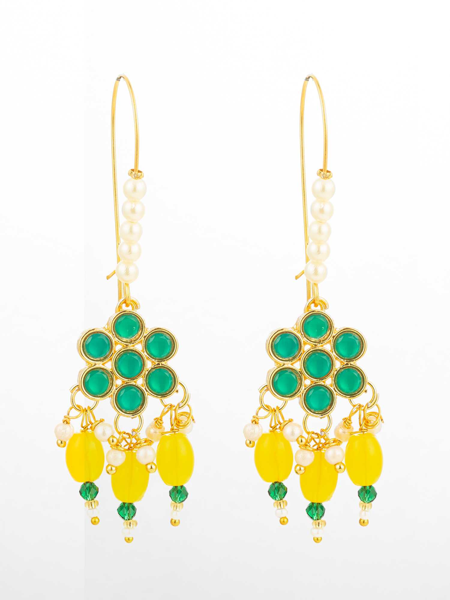 Ynf Alloy KESH105 ER4151 Womens Jewellery Wholesale Fancy Earrings Oxidized Earrings Artificial Earring Manufacturer - Jewellery Export