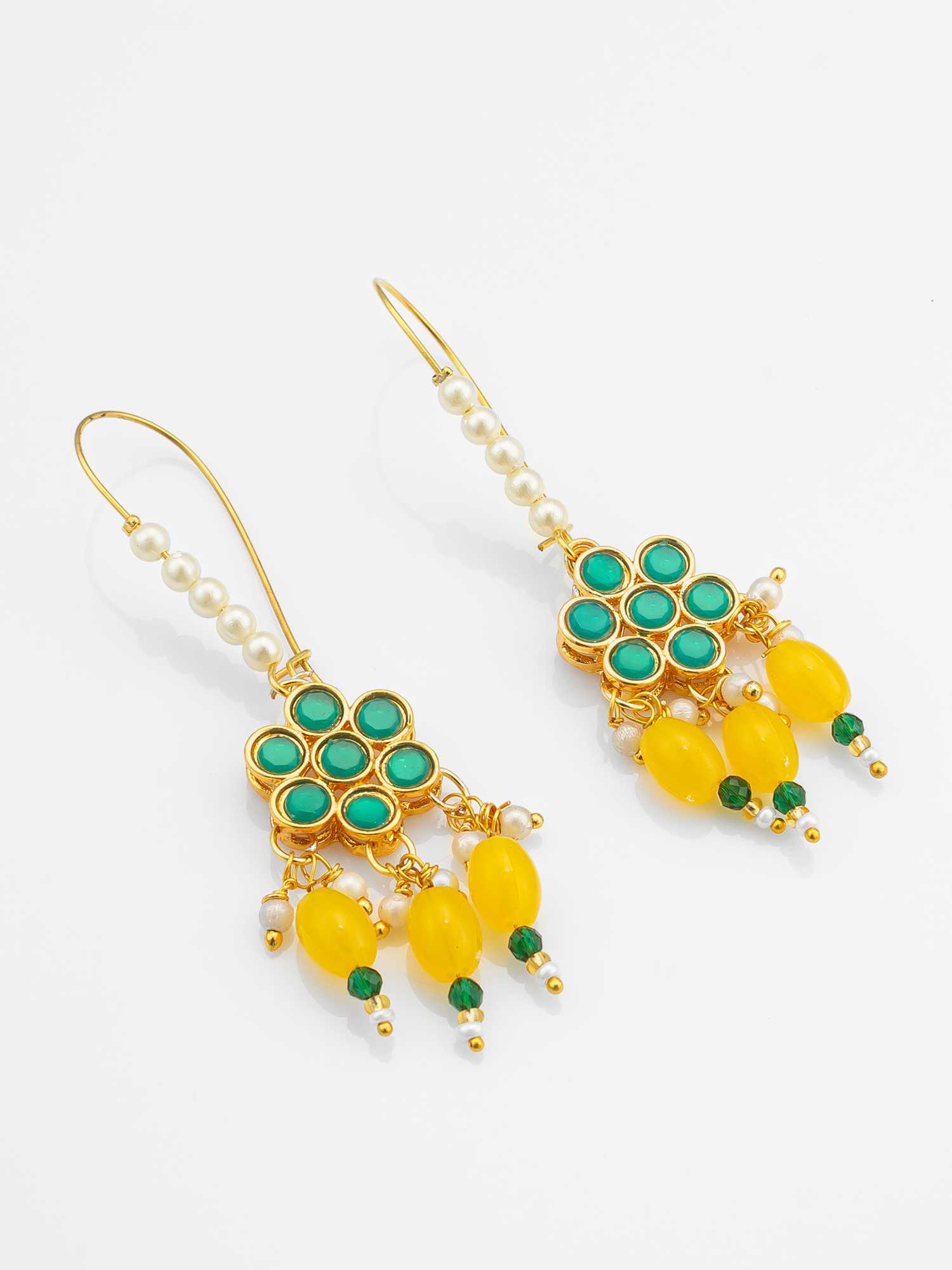 Ynf Alloy KESH105 ER4151 Womens Jewellery Wholesale Fancy Earrings Oxidized Earrings Artificial Earring Manufacturer - Jewellery Export