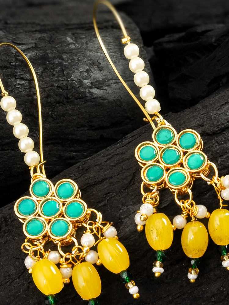 Ynf Alloy KESH105 ER4151 Womens Jewellery Wholesale Fancy Earrings Oxidized Earrings Artificial Earring Manufacturer - Jewellery Export