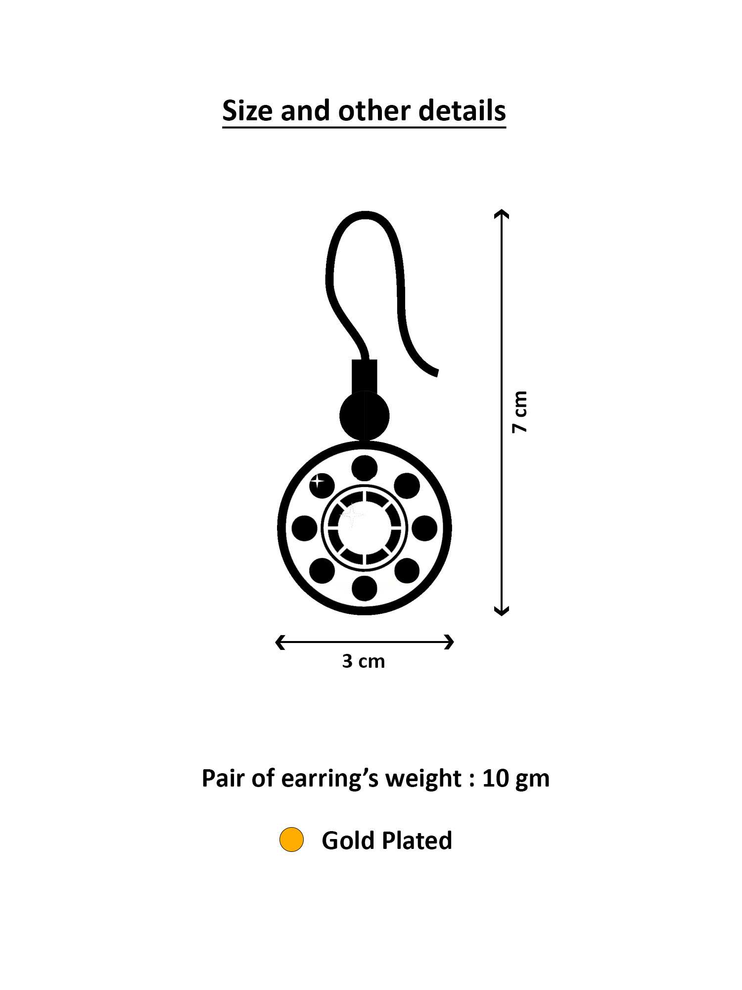 Ynf Alloy KESH105 ER4152 Womens Jewellery Wholesale Fancy Earrings AD Diamond Earring Oxidized Earrings Manufacturer - Jewellery Export