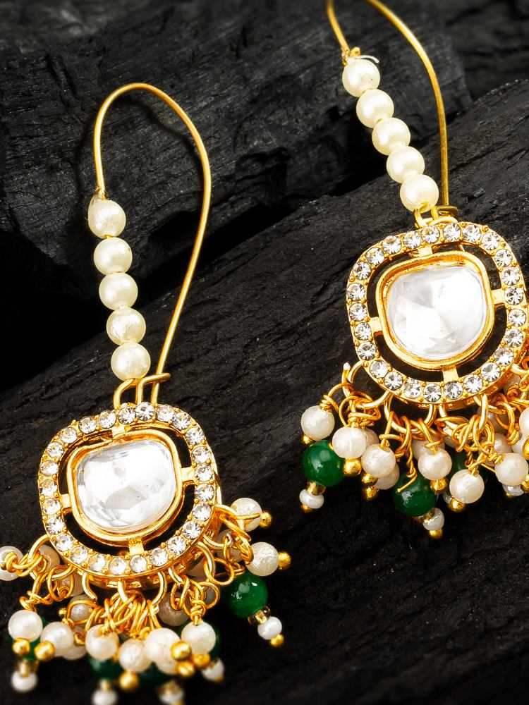 Ynf Alloy KESH105 ER4152 Womens Jewellery Wholesale Fancy Earrings AD Diamond Earring Oxidized Earrings Manufacturer - Jewellery Export