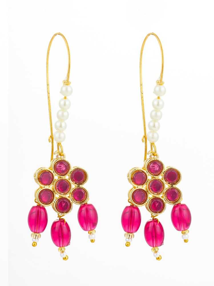 Ynf Alloy KESH105 ER4153 Womens Jewellery Wholesale Fancy Earrings AD Diamond Earring Oxidized Earrings Manufacturer - Jewellery Export