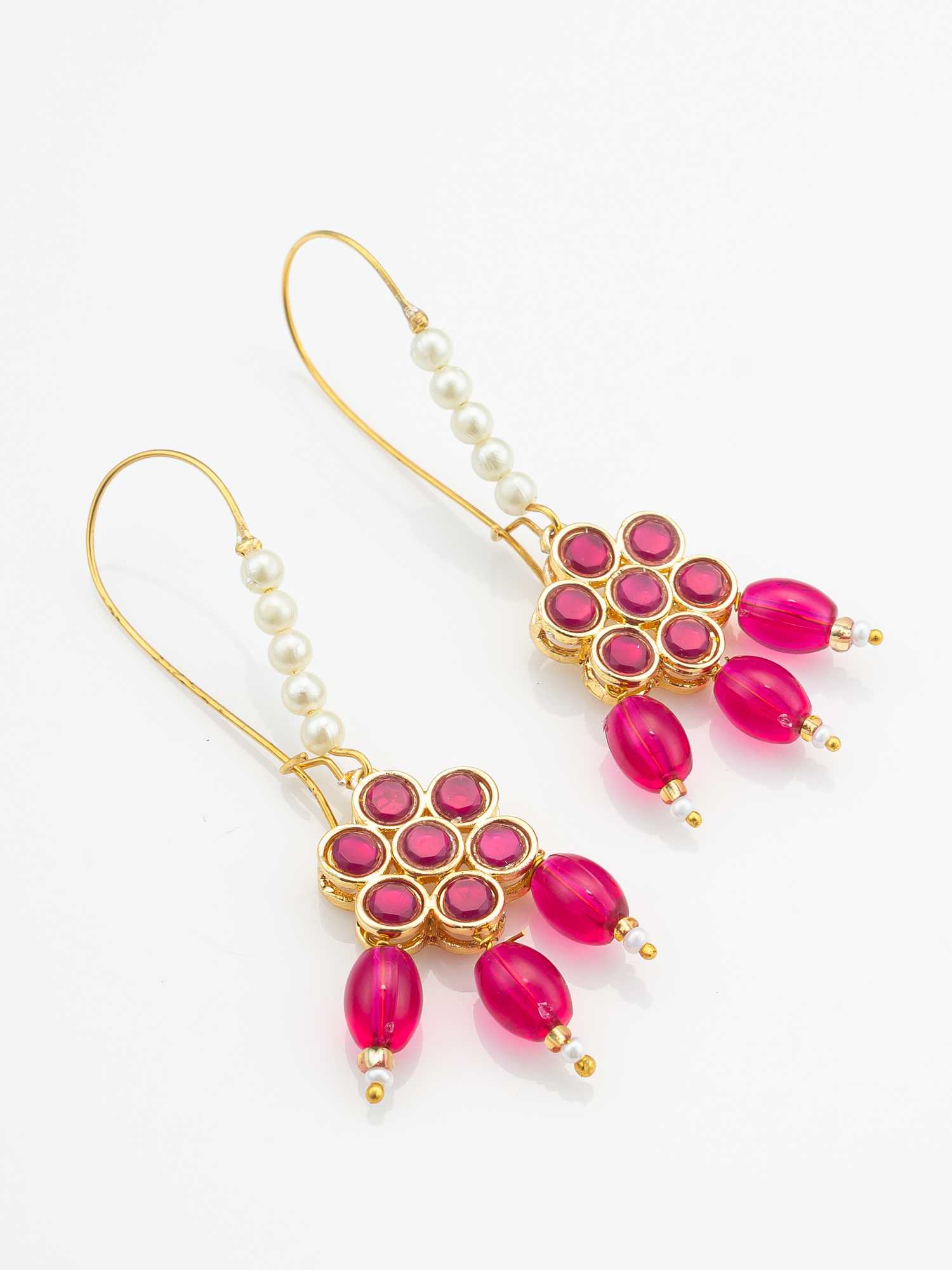 Ynf Alloy KESH105 ER4153 Womens Jewellery Wholesale Fancy Earrings AD Diamond Earring Oxidized Earrings Manufacturer - Jewellery Export