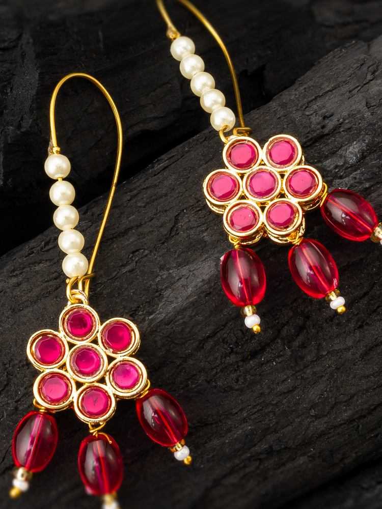 Ynf Alloy KESH105 ER4153 Womens Jewellery Wholesale Fancy Earrings AD Diamond Earring Oxidized Earrings Manufacturer - Jewellery Export
