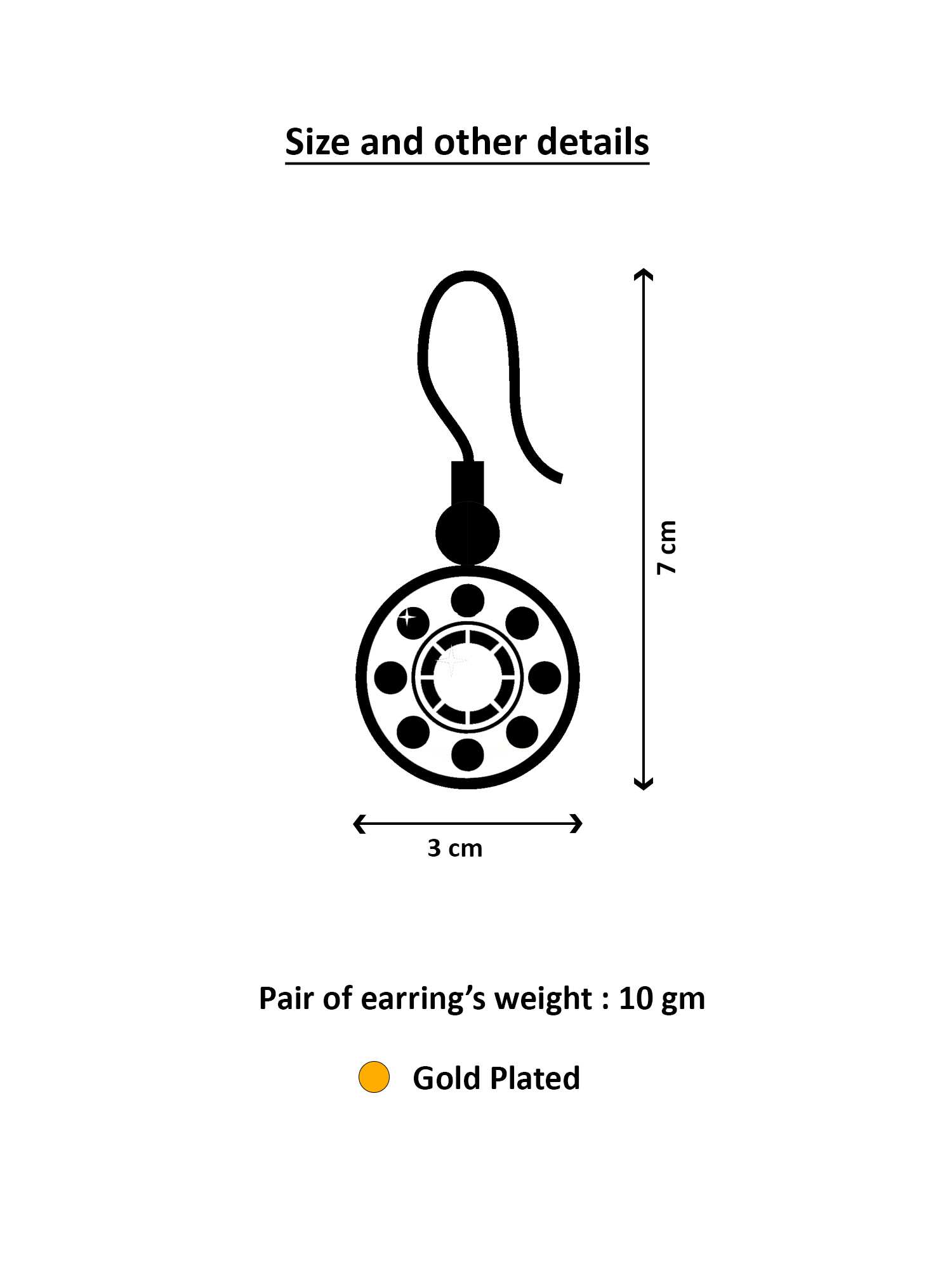 Ynf Alloy KESH105 ER4155 Womens Jewellery Wholesale Fancy Earrings AD Diamond Earring Oxidized Earrings Manufacturer - Jewellery Export