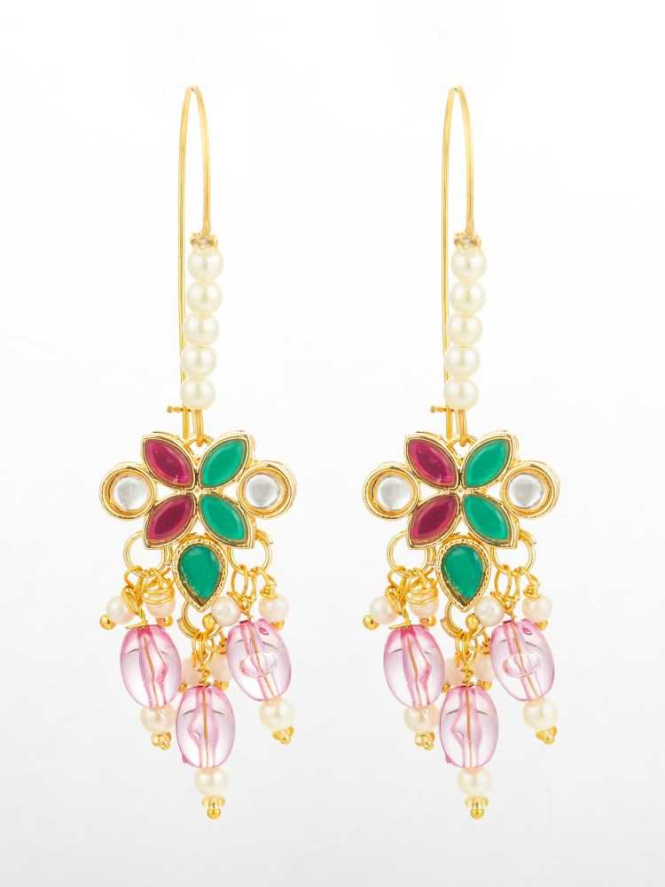 Ynf Alloy KESH105 ER4156 Womens Jewellery Wholesale Fancy Earrings AD Diamond Earring Oxidized Earrings Manufacturer - Jewellery Export